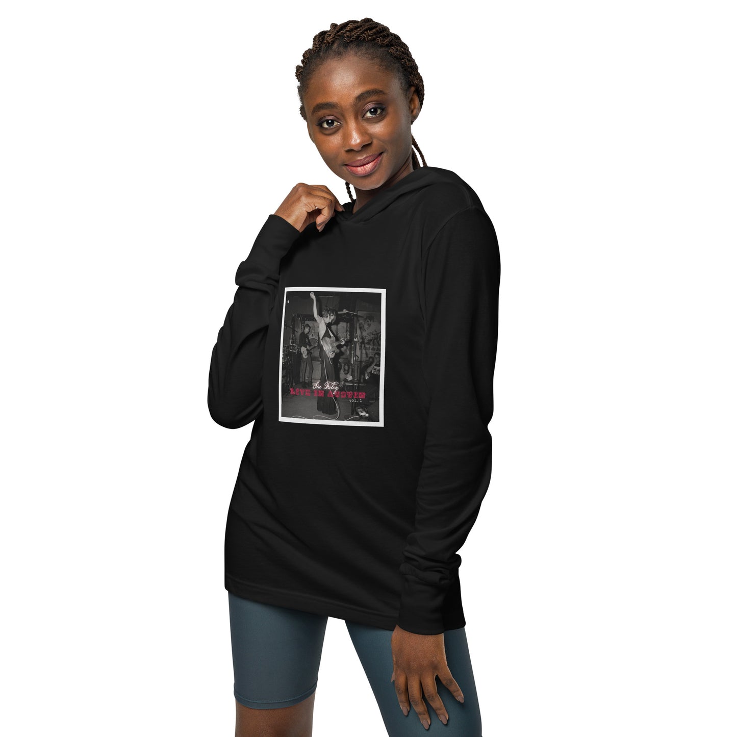 Live in Austin Album T-Shirt Hoodie (Black)