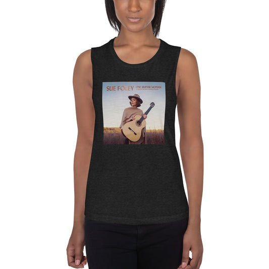 One Guitar Woman Ultra-thin Tank