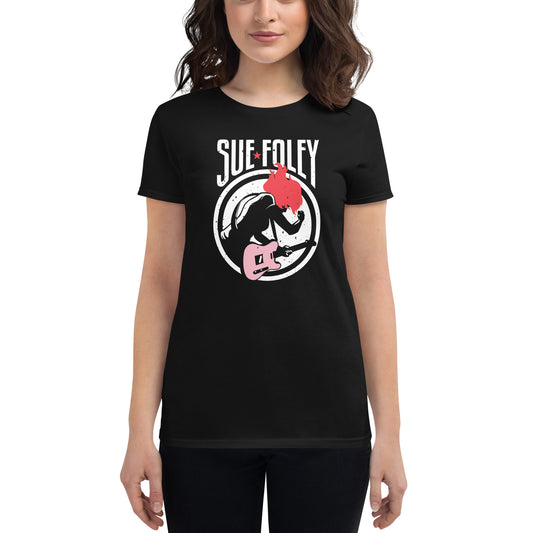 Sue Foley Guitar Woman T-Shirt