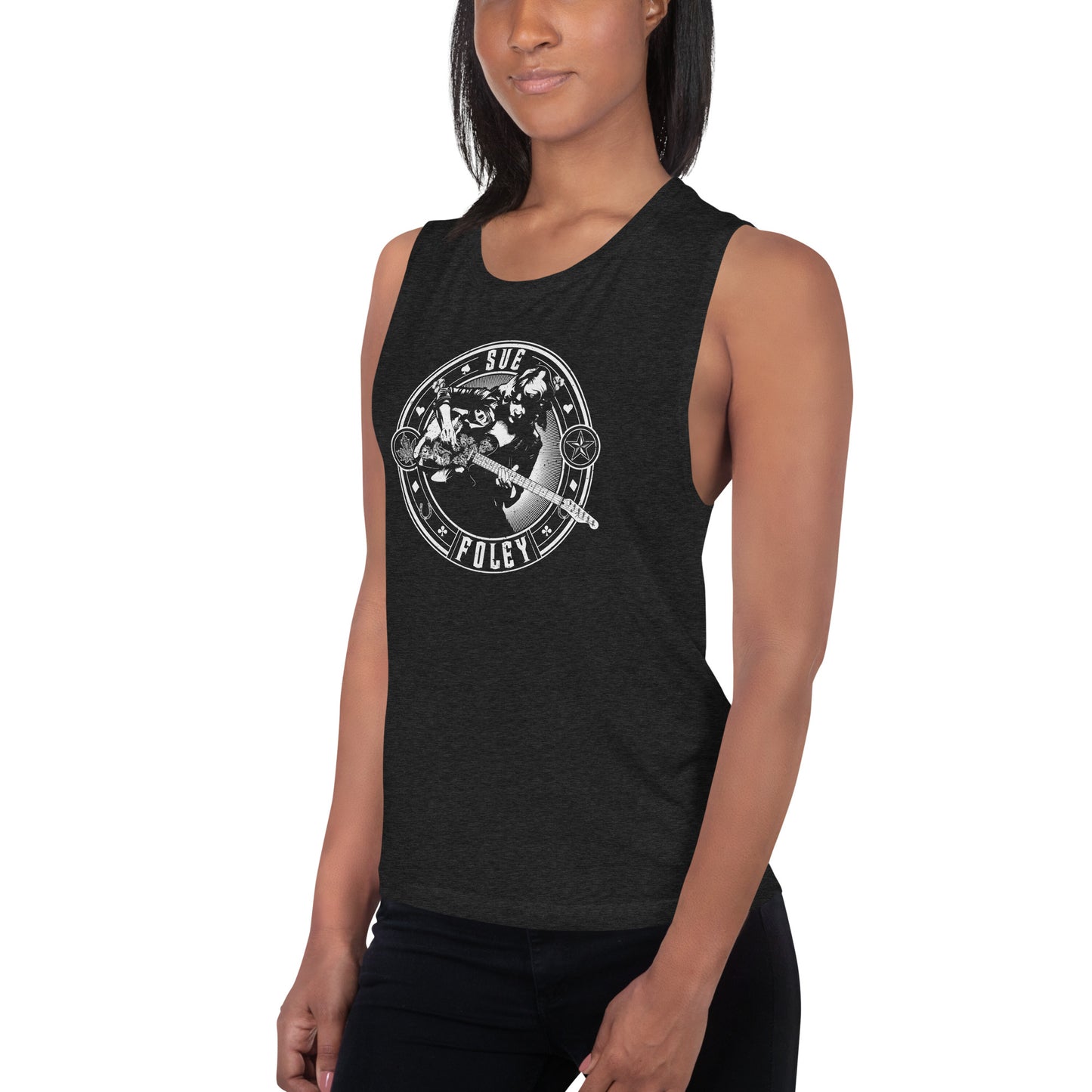 Sue Foley Stamp Ultra-thin Tank